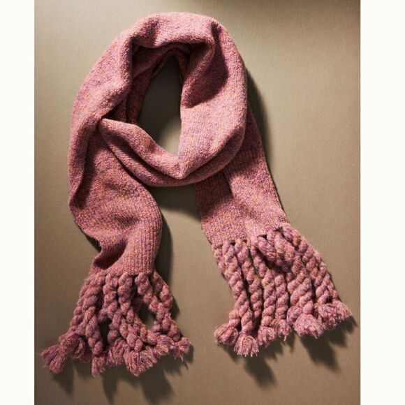 NWT Anthropologie Braided Fringe Scarf - Picture 6 of 8